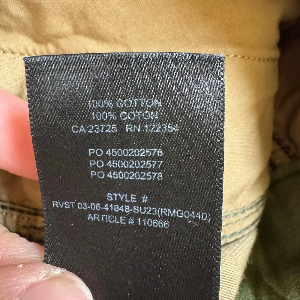 Aritzia TNA New Supply Cargo Camo Pant Mid Rise Size 00 EUC Relaxed Festival - Picture 13 of 16